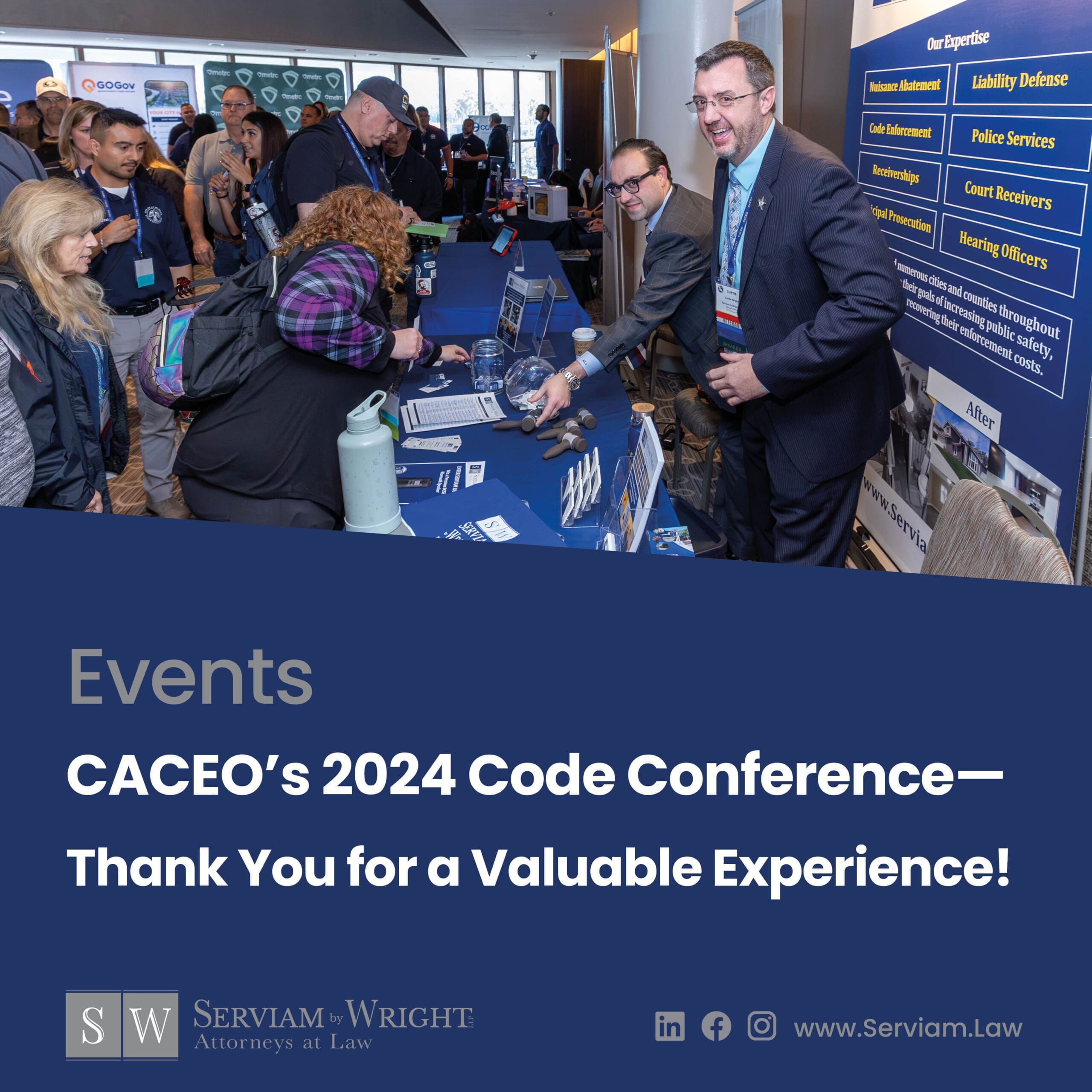 Thank you for Visiting Serviam at the CACEO Conference!