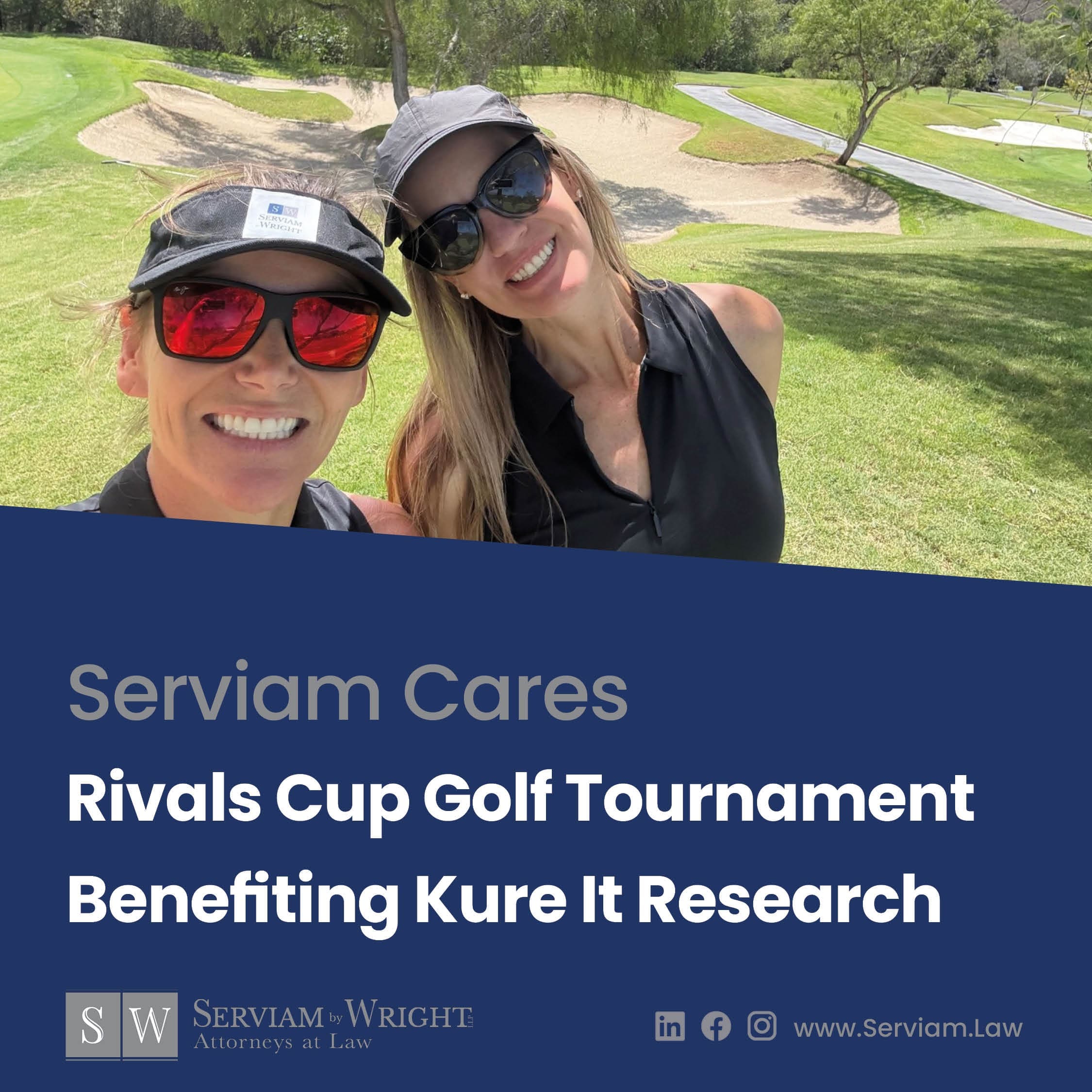 Serviam Cares Sponsors the 2026 Rivals Cup Golf Tournament Benefiting Kure It Cancer Research