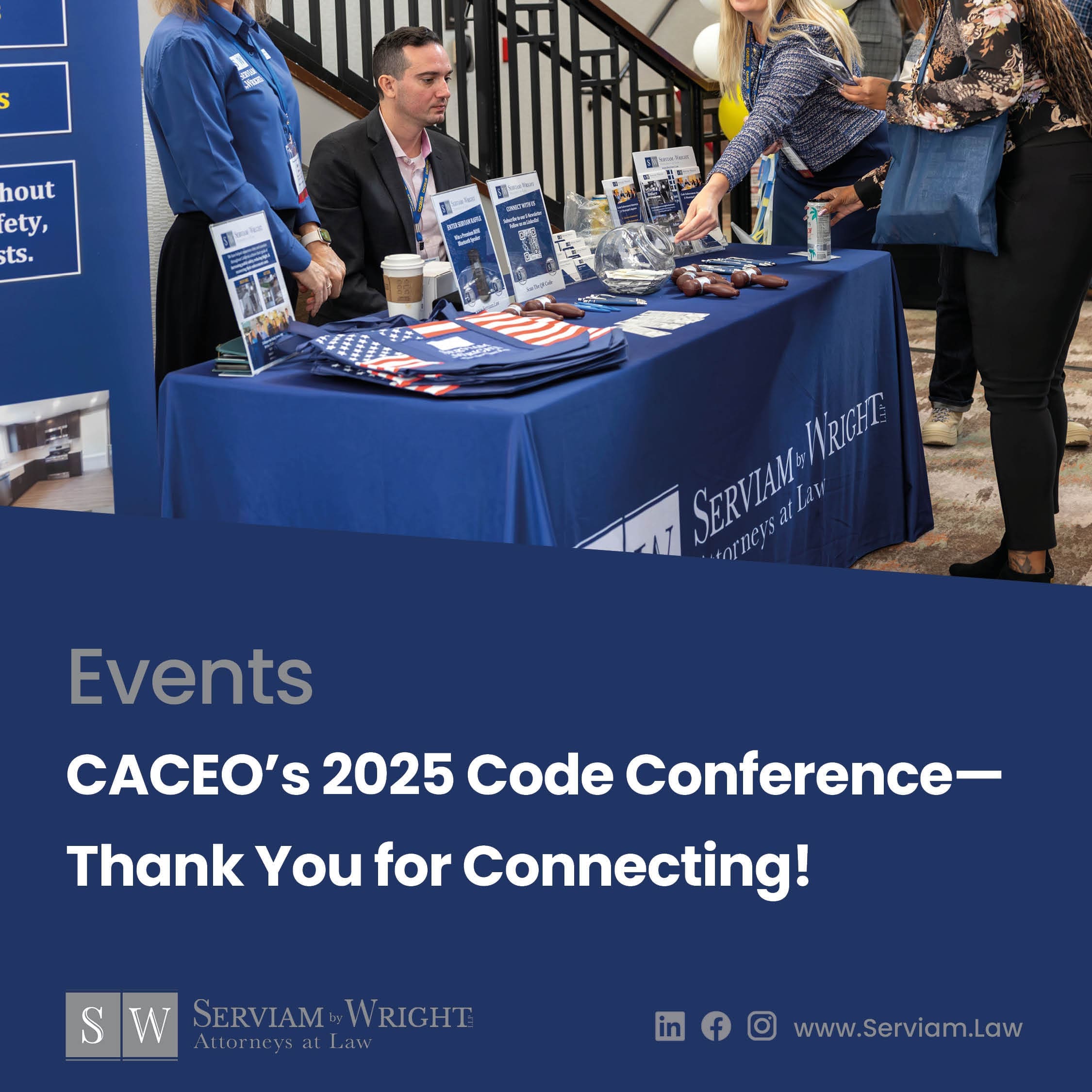 Thank you for Connecting with Serviam at the CACEO 2025 Code Conference